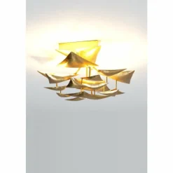 Lampes Dorées-Luminaires Holländer Plafonnier Holländer ASTRONOMIA LED Or, 7 lumières