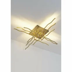 Lampes Dorées-Luminaires Holländer Plafonnier Holländer BUFFET LED Brun, Or, 13 lumières