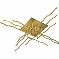 Lampes Dorées-Luminaires Holländer Plafonnier Holländer BUFFET LED Brun, Or, 13 lumières