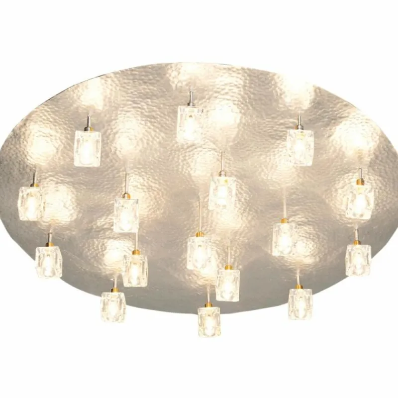 Luminaires Holländer Plafonnier Holländer LUCENTE Argenté, 16 lumières