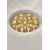 Luminaires Holländer Plafonnier Holländer LUCENTE Or, 16 lumières
