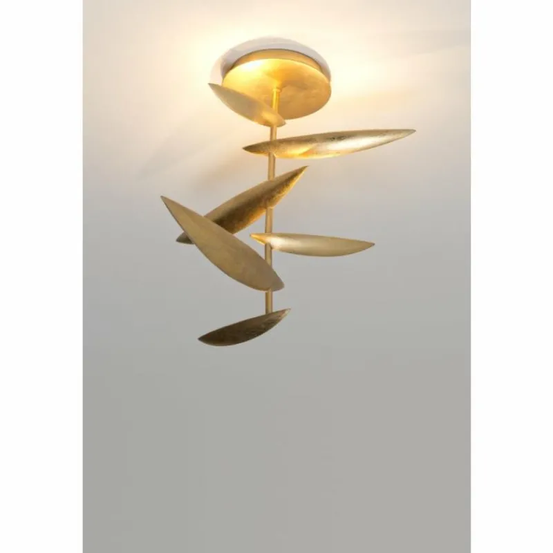 Lampes Dorées-Luminaires Holländer Plafonnier Holländer MASCOTTE LED Or, 6 lumières