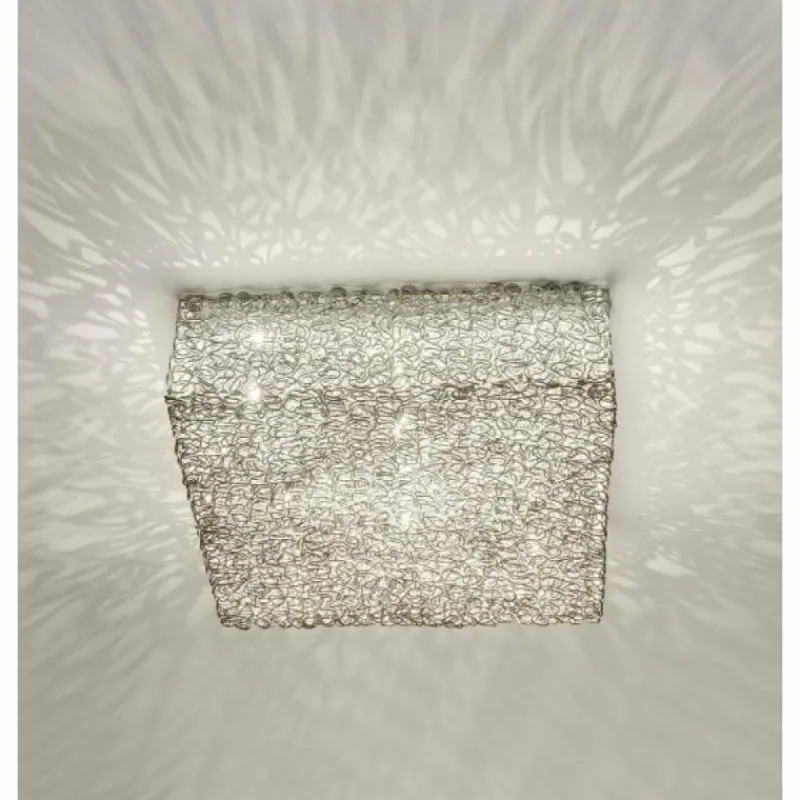 Luminaires Holländer Plafonnier Holländer RIFUGIO Argenté, 9 lumières* Plafonniers