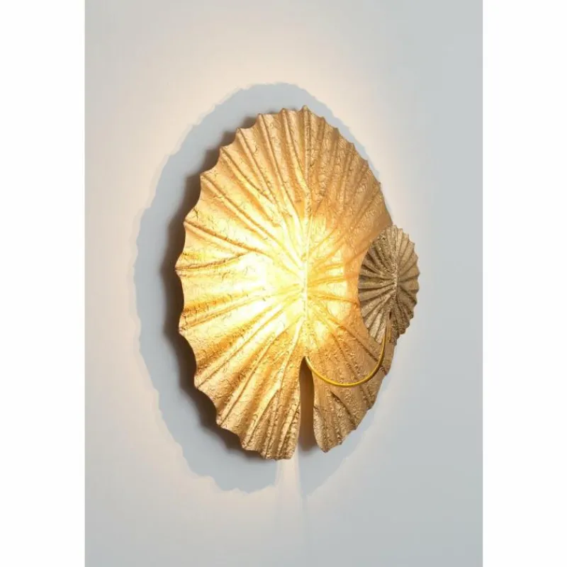 Lampes Dorées-Luminaires Holländer Plafonnier Holländer SESAM LED Or, 2 lumières