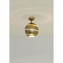 Lampes Dorées-Luminaires Holländer Plafonnier Holländer SUOPARE Or, 1 lumière