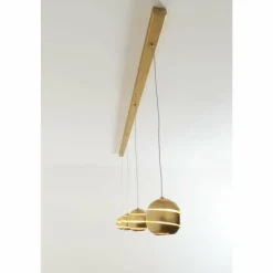 Luminaires Rustiques-Luminaires Holländer Plafonnier Holländer SUOPARE Or, 4 lumières