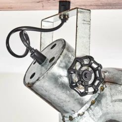 Luminaires Rustiques-hofstein Plafonnier Hora Bois foncé, 2 lumières