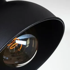 Lampes Industrielles-hofstein Plafonnier Hora Noir, 2 lumières