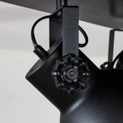 hofstein Plafonnier Hora Noir, 4 lumières