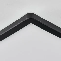 hofstein Plafonnier Hortinhas LED Noir, 1 lumière, Télécommandes, Changeur de couleurs