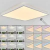 hofstein Plafonnier Hotinhas LED Blanc, 1 lumière, Télécommandes, Changeur de couleurs
