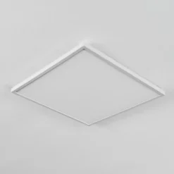 hofstein Plafonnier Hotinhas LED Blanc, 1 lumière, Télécommandes, Changeur de couleurs