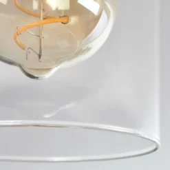 hofstein Plafonnier Hunouri Noir, 1 lumière