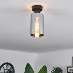 hofstein Plafonnier Hunouri Noir, 1 lumière