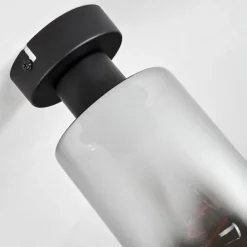 hofstein Plafonnier Hunouri Noir, 1 lumière