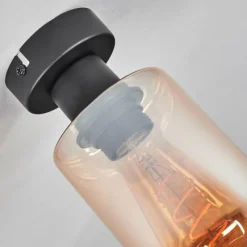 hofstein Plafonnier Hunouri Noir, 1 lumière