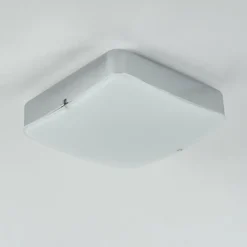 hofstein Plafonnier Hutton LED Chrome, 1 lumière