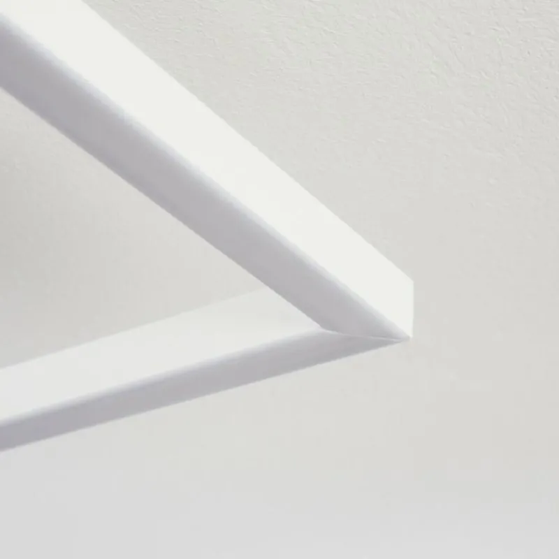 hofstein Plafonnier Hyacinthe LED Chrome, Blanc, 1 lumière