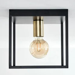 hofstein Plafonnier Ibusuki Noir, 1 lumière