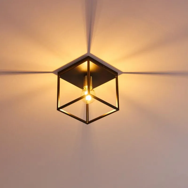 hofstein Plafonnier Ibusuki Noir, 1 lumière