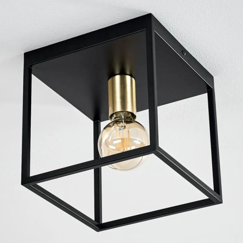 hofstein Plafonnier Ibusuki Noir, 1 lumière