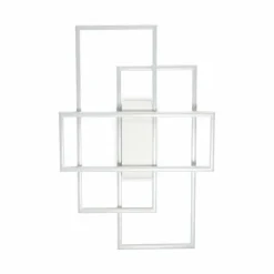 Luminaires Ideallux Plafonnier Ideallux FRAME-1 LED Blanc, 1 lumière* Éclairage Led
