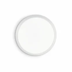 Luminaires Ideallux Plafonnier Ideallux GEMMA LED Blanc, 1 lumière