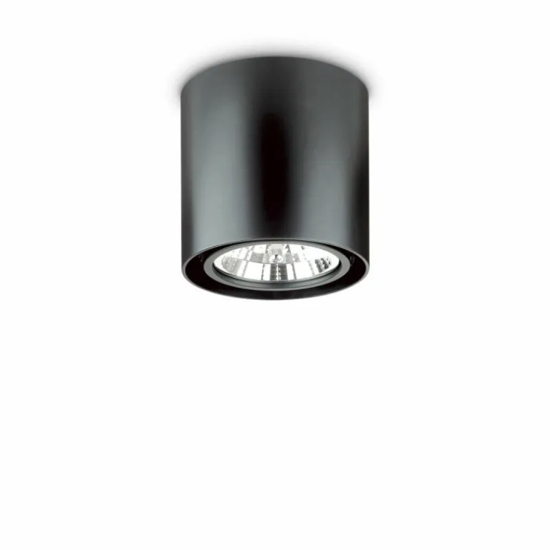 Luminaires Ideallux Plafonnier Ideallux MOOD Noir, 1 lumière* Plafonniers