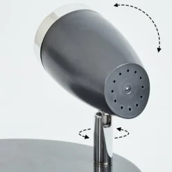 Lampes Industrielles-hofstein Plafonnier Idlewild LED Noir, 3 lumières