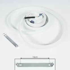 hofstein Plafonnier Ignal LED Blanc, 1 lumière