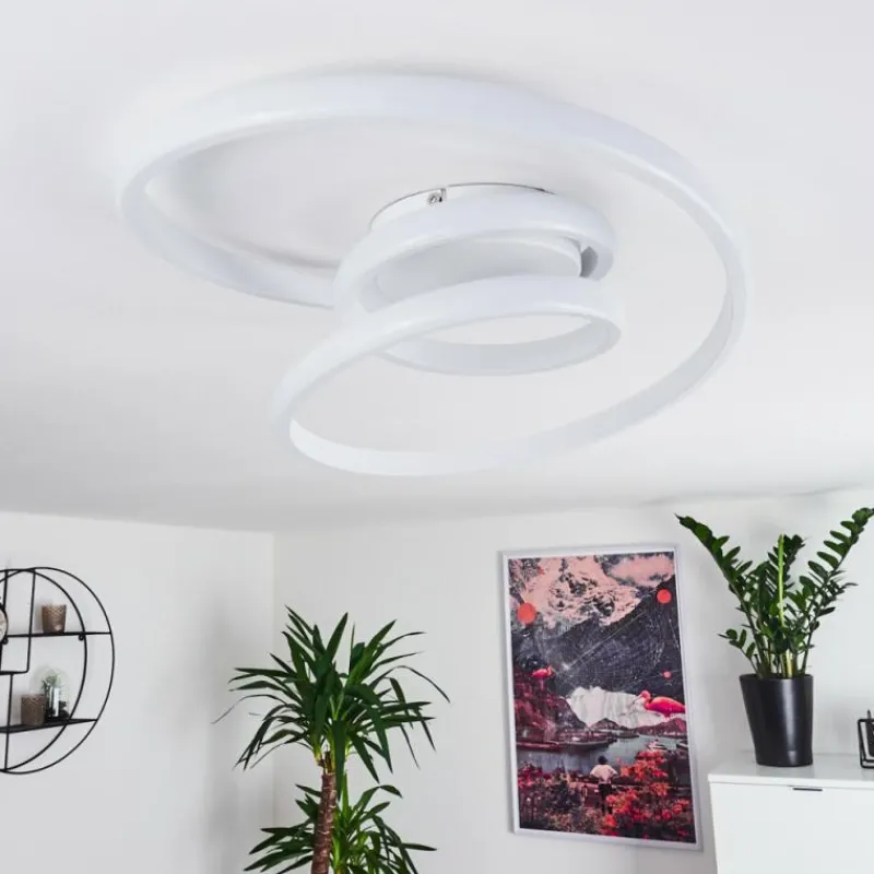 hofstein Plafonnier Ignal LED Blanc, 1 lumière