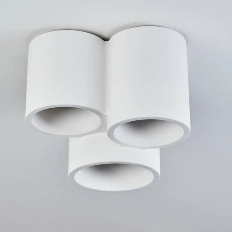 hofstein Plafonnier Ililai Blanc, 3 lumières