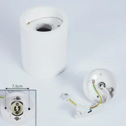 hofstein Plafonnier Ililai Blanc, 1 lumière