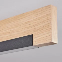 hofstein Plafonnier Inzino LED Écru, Noir, 2 lumières