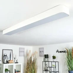 hofstein Plafonnier Iriondo LED Blanc, 1 lumière, Télécommandes