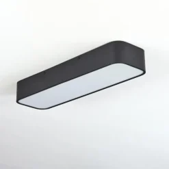 Lampe Plafonnier Iriondo LED Noir, 1 lumière, Télécommandes* Éclairage Led