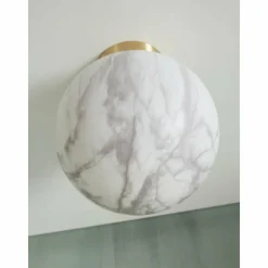 It's about Romi Plafonnier Carrara Or, 1 lumière