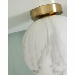 It's about Romi Plafonnier Carrara Or, 1 lumière