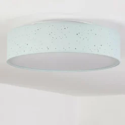 Lampes En Tissu-hofstein Plafonnier Jakkila LED Blanc, 1 lumière