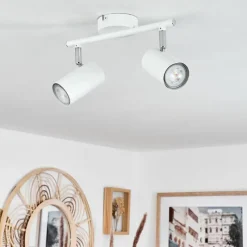 hofstein Plafonnier Javel Blanc, 2 lumières* Spots Et Projecteurs