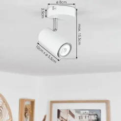 hofstein Plafonnier Javel Blanc, 1 lumière* Spots Et Projecteurs