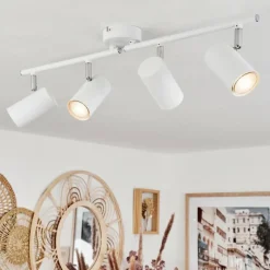 hofstein Plafonnier Javel Blanc, 4 lumières* Spots Et Projecteurs