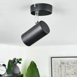 hofstein Plafonnier Javel Noir, 1 lumière* Spots Et Projecteurs