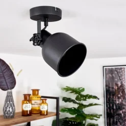 hofstein Plafonnier Juliboy Noir, 1 lumière