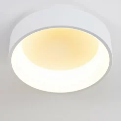 hofstein Plafonnier Kampala LED Blanc, 1 lumière* Éclairage Led