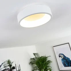 hofstein Plafonnier Kampala LED Blanc, 1 lumière