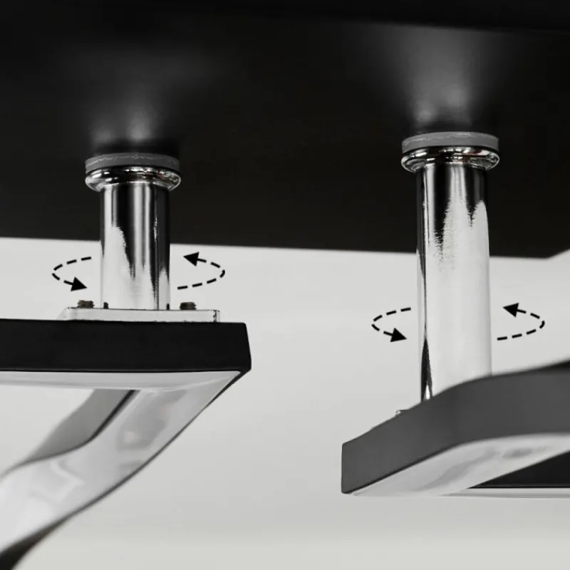 hofstein Plafonnier Kanchung LED Noir, 1 lumière