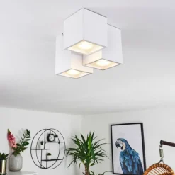 hofstein Plafonnier Karaka Blanc, 3 lumières