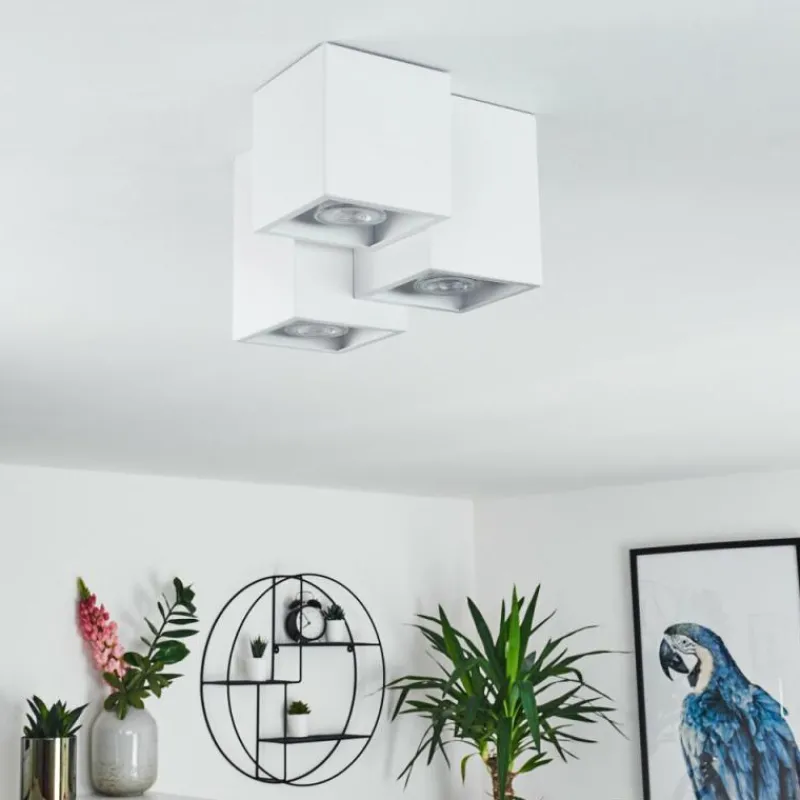 hofstein Plafonnier Karaka Blanc, 3 lumières