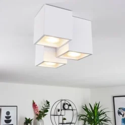 hofstein Plafonnier Karaka Blanc, 3 lumières